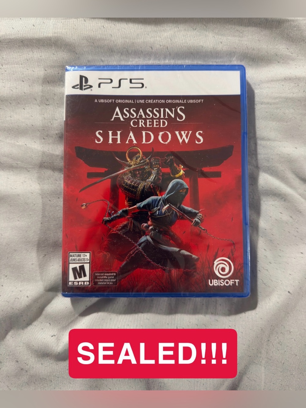 Assassin's Creed Shadows (Sony PlayStation 5 PS5) - Brand New Factory Sealed!!!